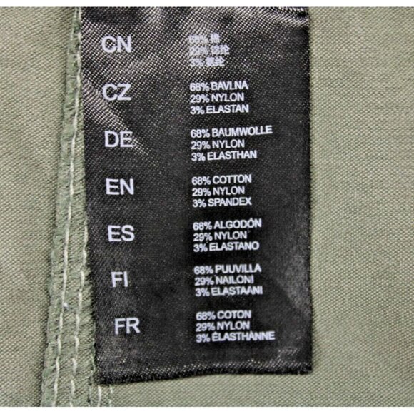 Kuhl Women's Spire Roll Up Pants Cargo Pockets Double Knee Olive Green Sz 12 - Picture 13 of 14